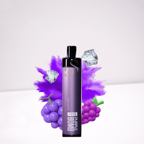 سحبة فيقود 4000 موشة بكهة عنب VGOD POD 4K 4000 PUFFS PURPLE BOMB GRAPE