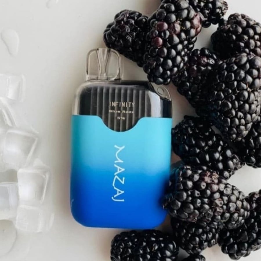 سحبة مزاج بنكهة مكس التوت 4500 موشة-MAZAJ INFINTY BLUE RAZZ 4500 PUFFS