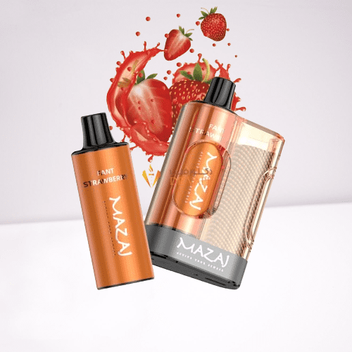بودات مزاج بوكس 3000 موشة بنكهة فراولة ايس Mazaj Box Pod 3000 Puff STR
