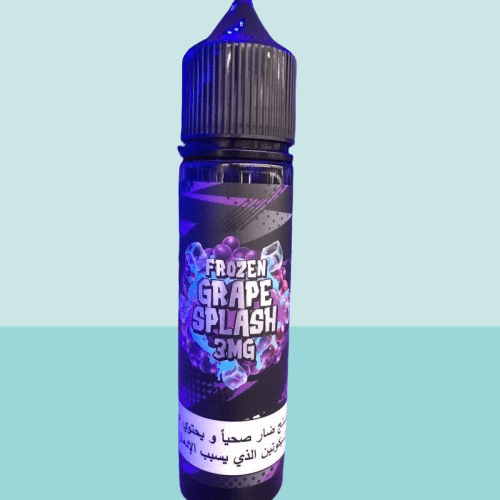 نكهة بطعم مكس عنب ايس 60 مل SAMS VAPE GRAPE SPLASH FROZEN 60ML