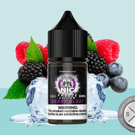 نكهة روثلس بطعم توت مشكل ايس سولت Ruthless BERRY BLAST SALT