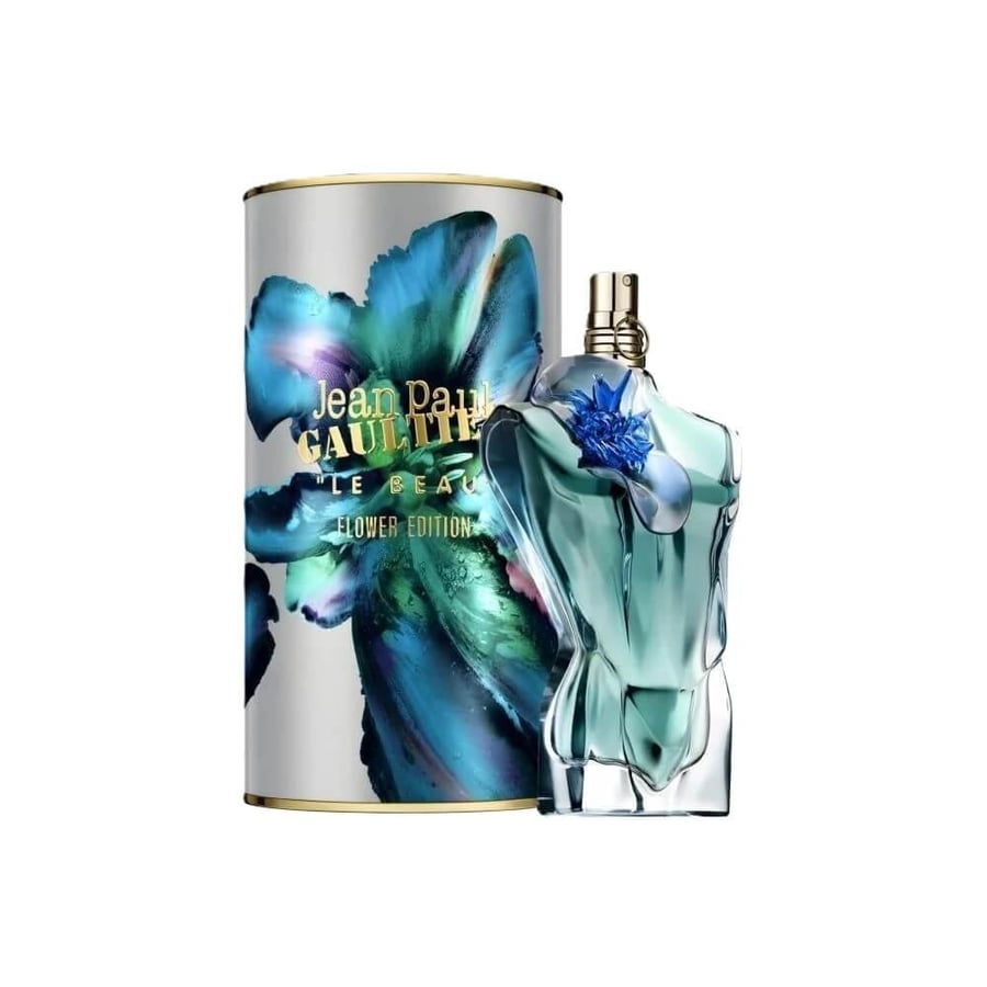 عطر جان بول غوتييه لي بو فلاور إيديشن للرجال - Jean Paul Gaultier Le Beau Flower Edition - 125ml