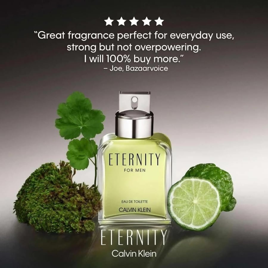 عطر كالفين كلاين اتيرنتي فور مان للرجال - Calvin Klein Eternity For Men - 100ml