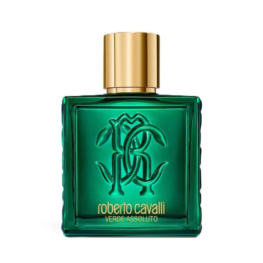 عطر روبرتو كافالي اومو فيردي أسولوتو للرجال - Roberto Cavalli Uomo Verde Assoluto - 100ml