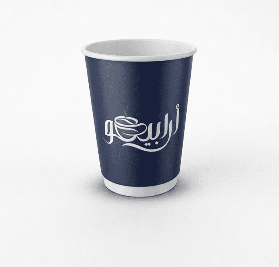 أكواب ورقية أرابيكو 12oz