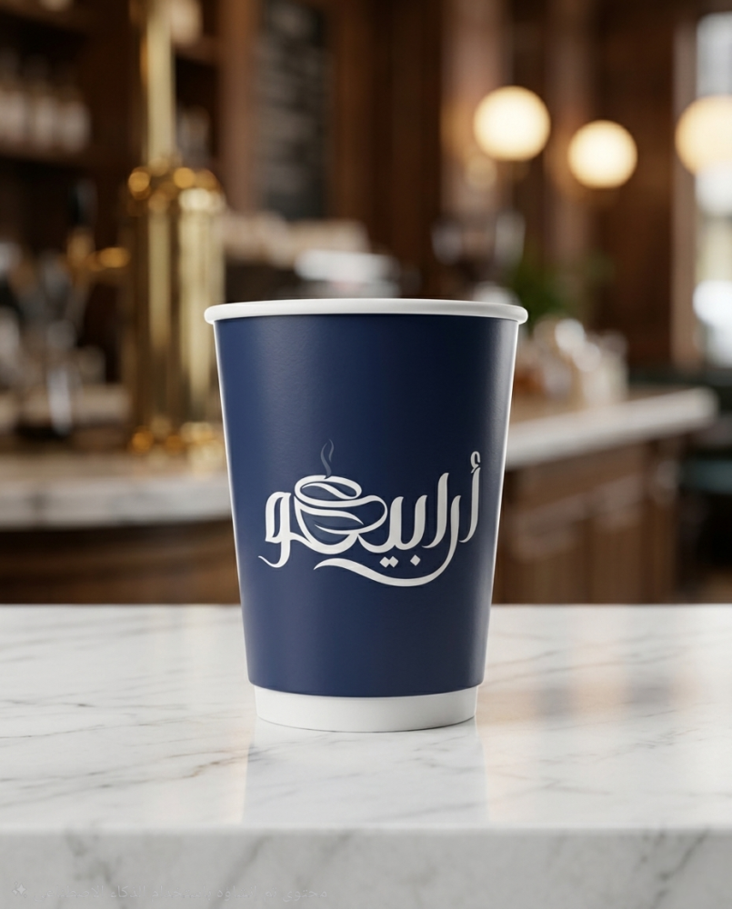 أكواب ورقية أرابيكو 12oz
