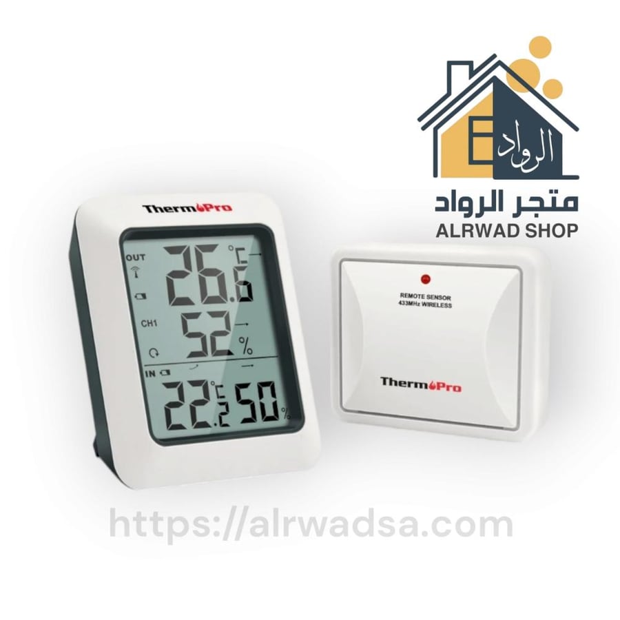TP60 للاستخدام الداخلي والخارجي لدرجة الحرارة والرطوبة