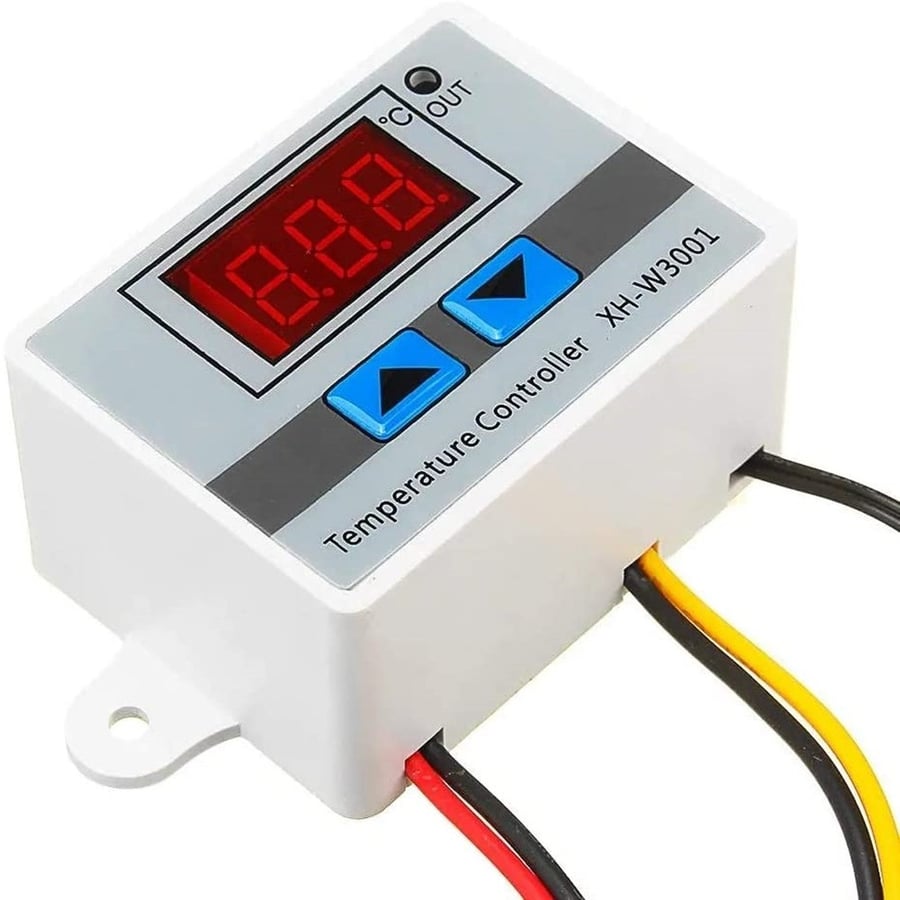 مفتاح تحكم رقمي في درجة الحرارة LED مع مجسات