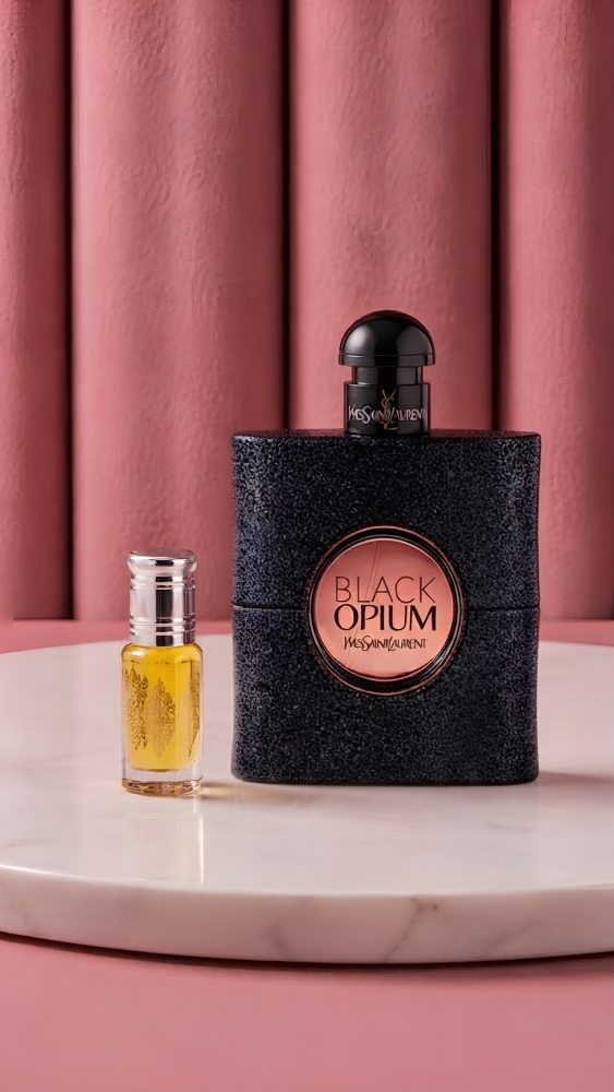 زيت مستوحاه من عطر بلاك أوبيوم