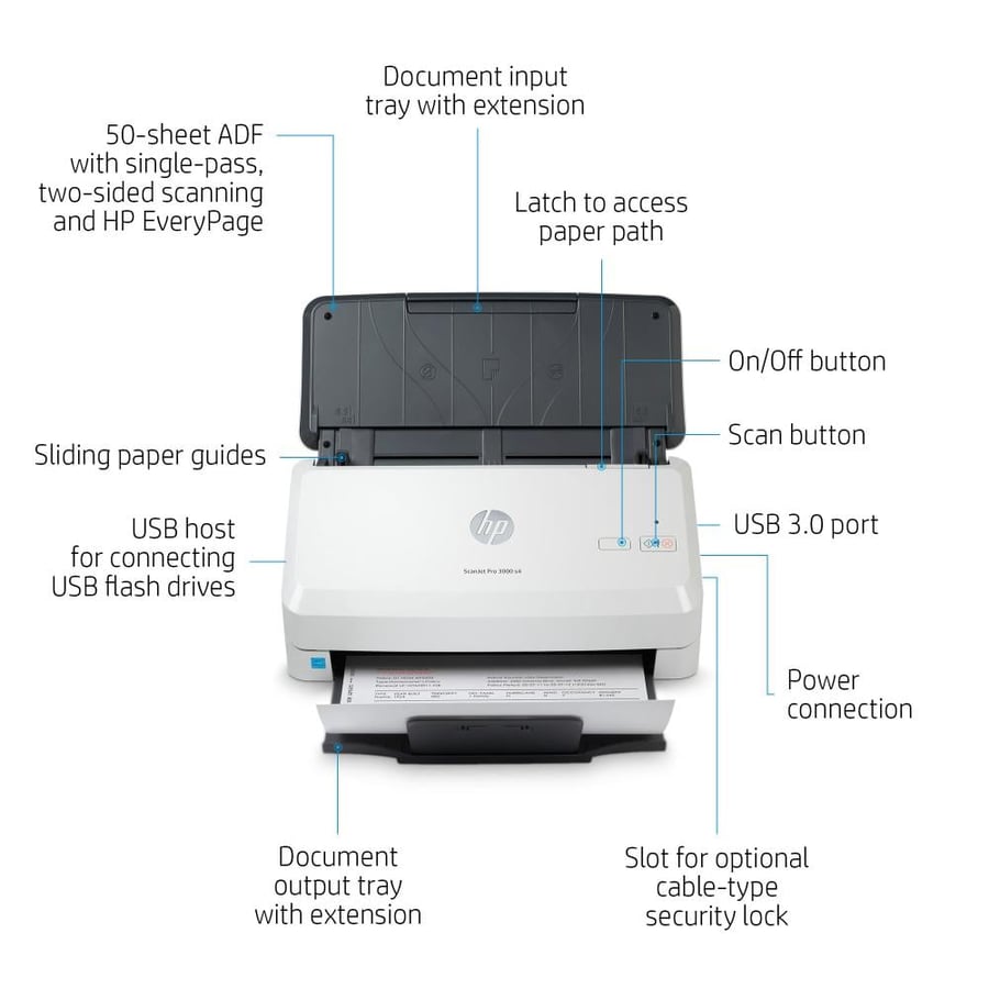 سكانر HP SCANJET 3000 S4