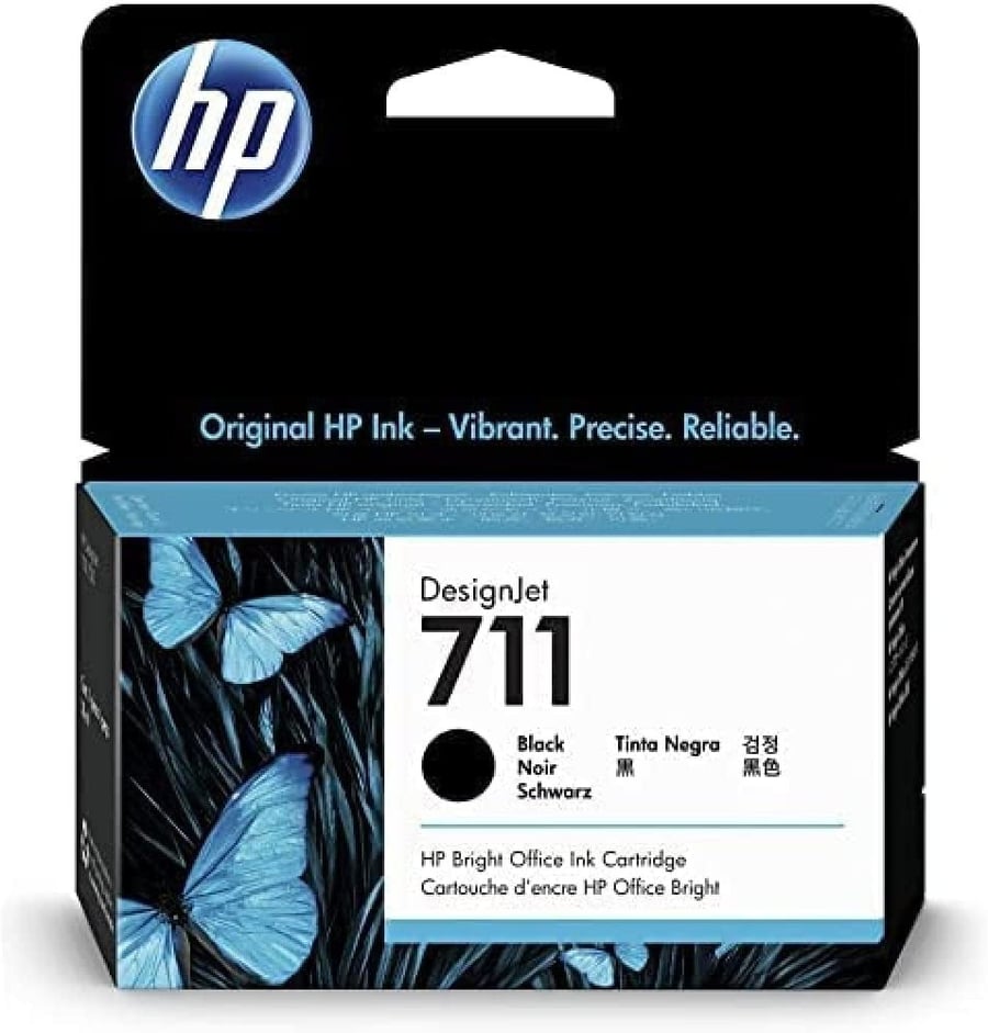 حبر HP 711 انك سائل لون أسود
