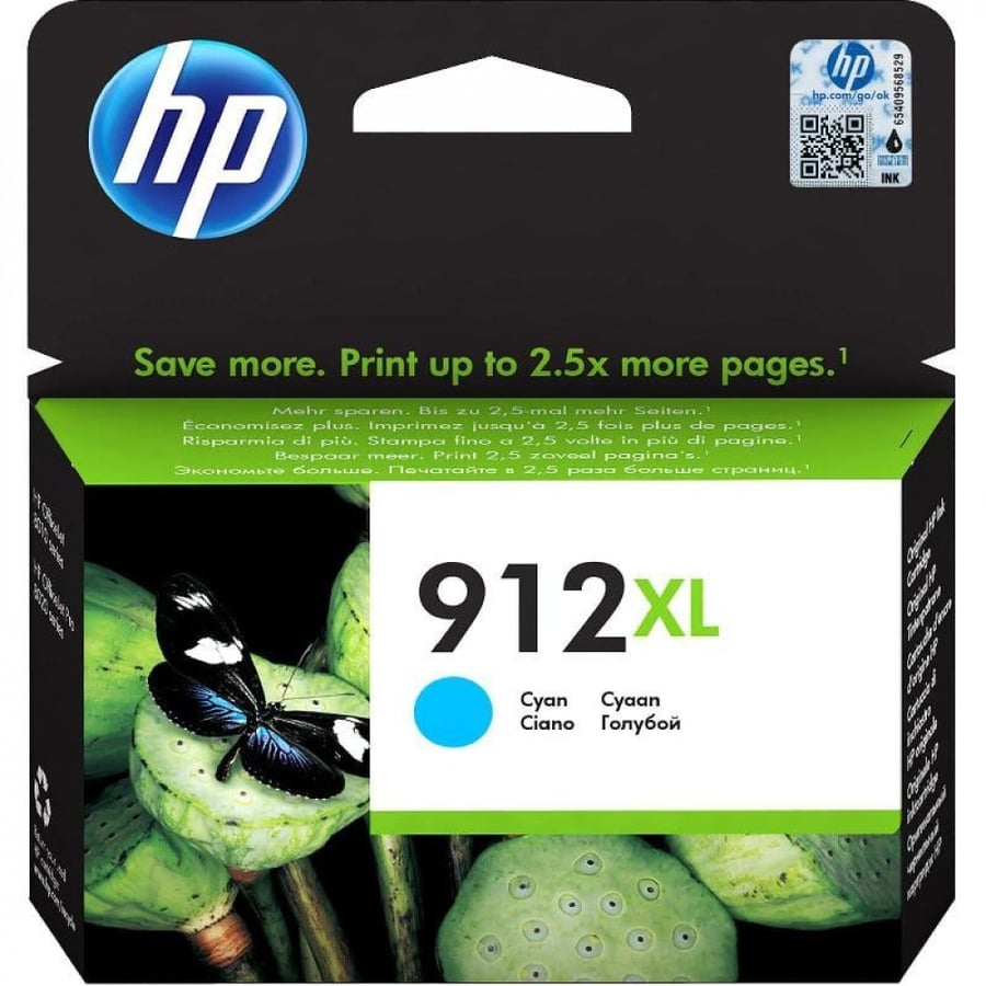 حبر HP 912 XL انك سائل لون أزرق