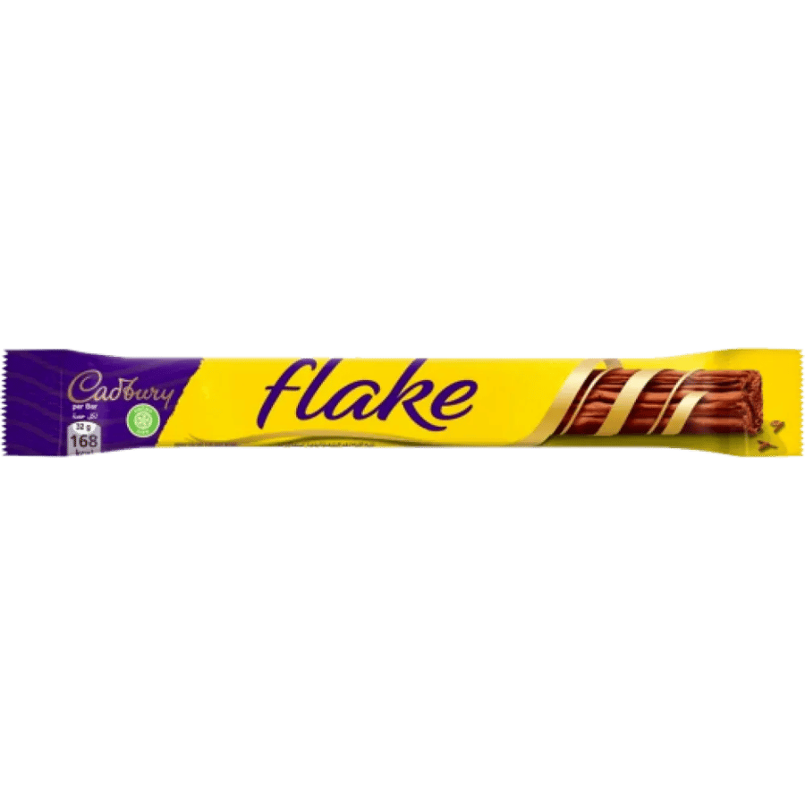 علبة شوكولاتة كادبوري فليك (Cadbury Flake) - كرتون 36 حبة × 15 جرام.