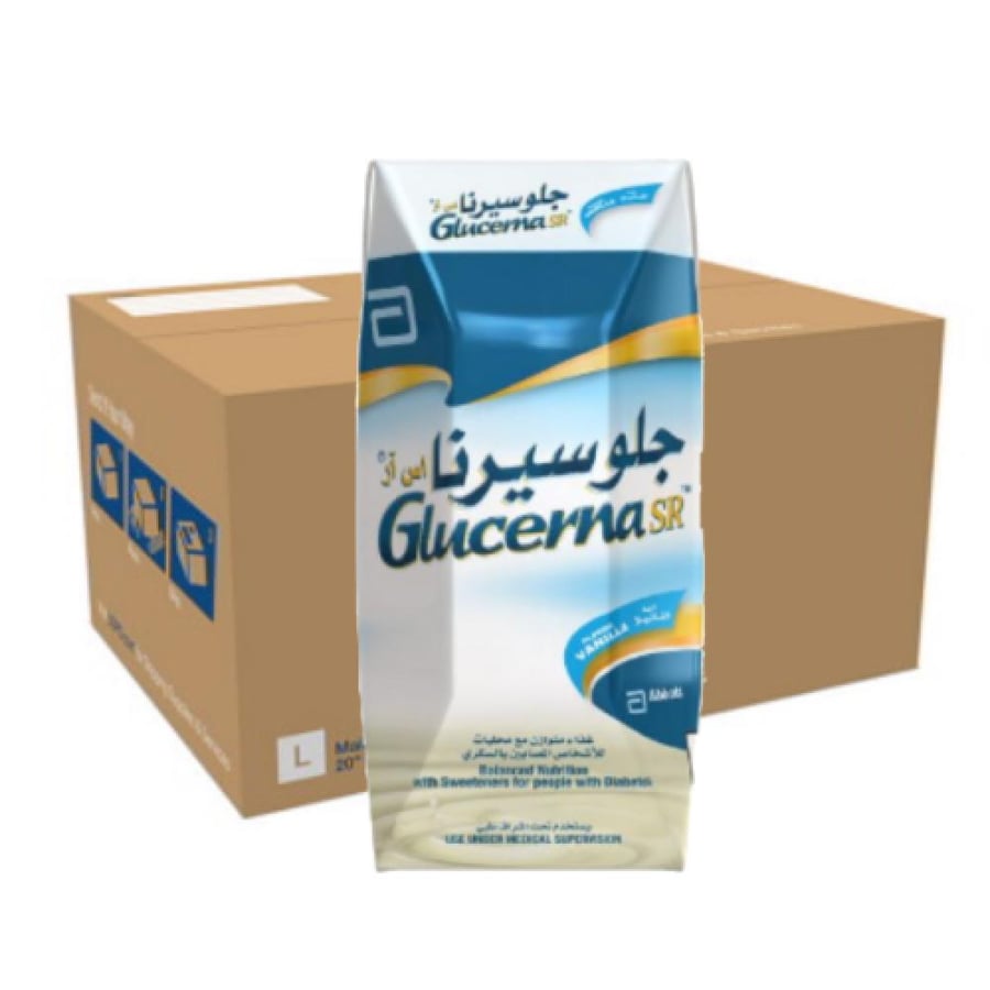 غذاء جلوسيرنا اس ار كرتون 18 عبوة × 200 مل