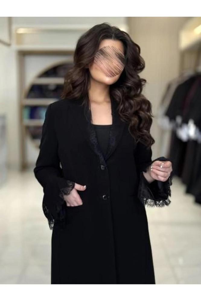 عباءة  تطريز دانتيل