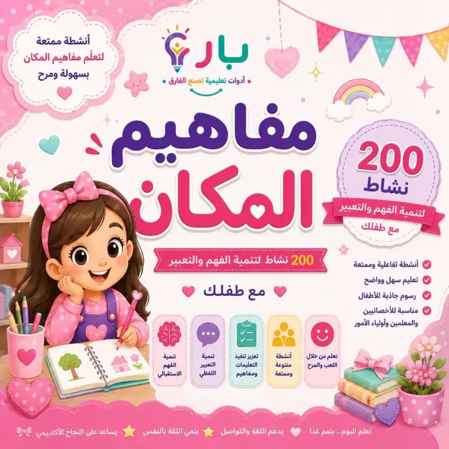 مفاهيم المكان - للبنات