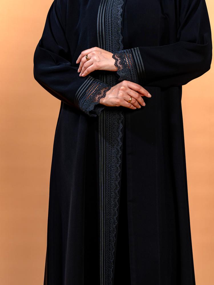 Abaya blazer embroidery with cord