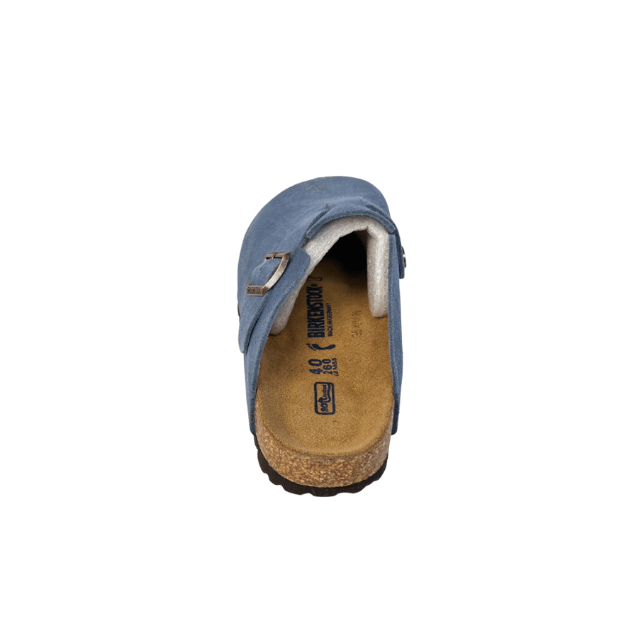 Birkenstock Boston Dusty Blue Suede