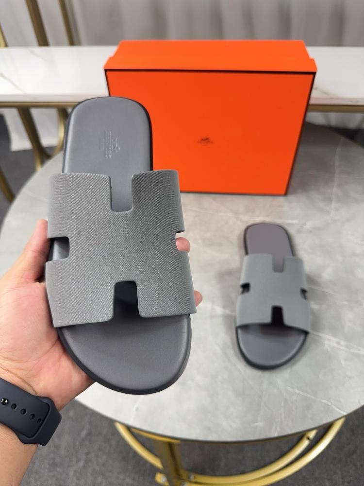 Hermes Sandal – Slate Grey