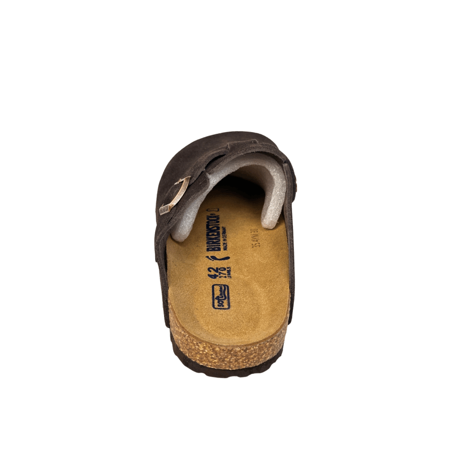 Birkenstock Boston Chocolate Brown Suede