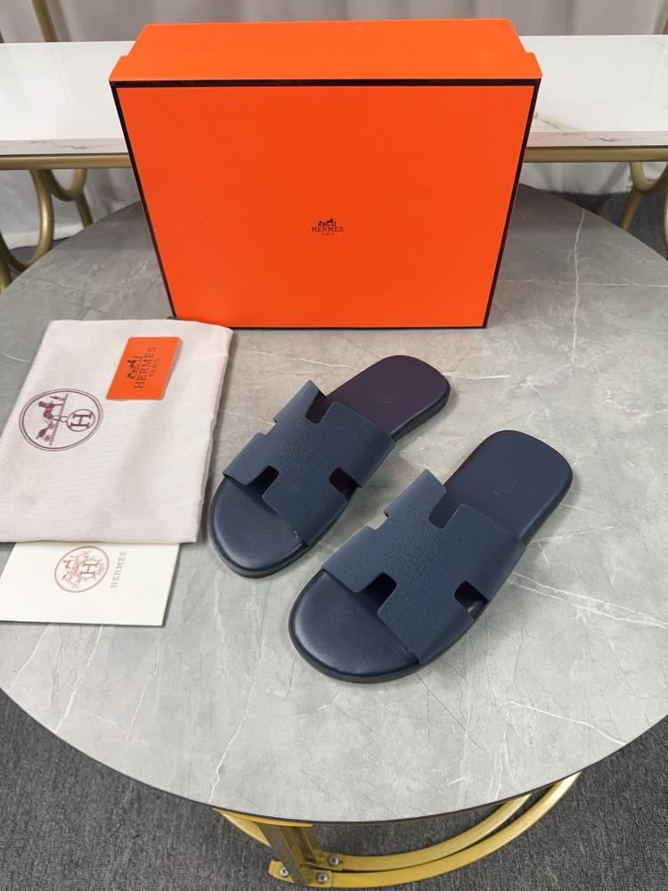 Hermes Sandal – Navy Blue