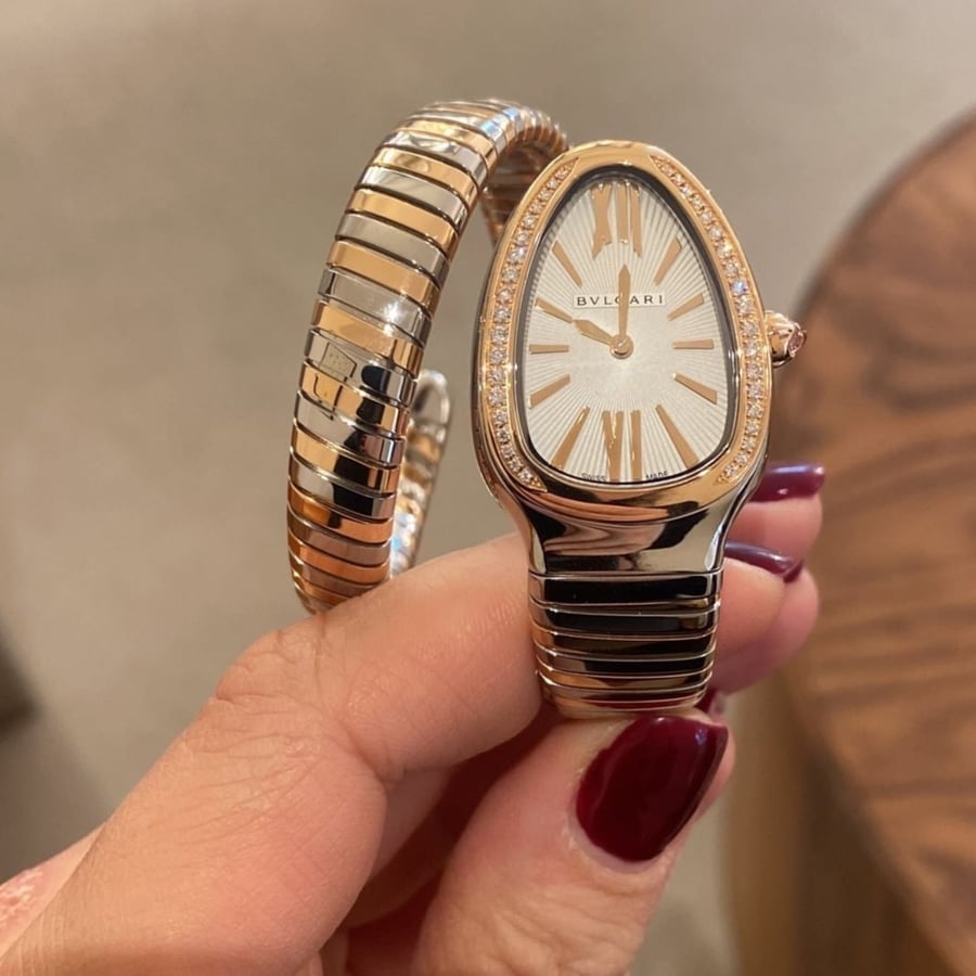 ساعة BVLGARI شامل الملحقات
