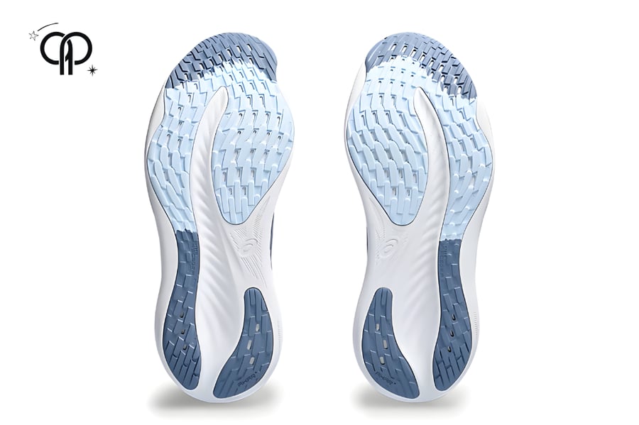 حذاء رجالي اسيكز ازرق داكن Asics Gel-Nimbus 26 running shoe in the Thunder Blue colorway