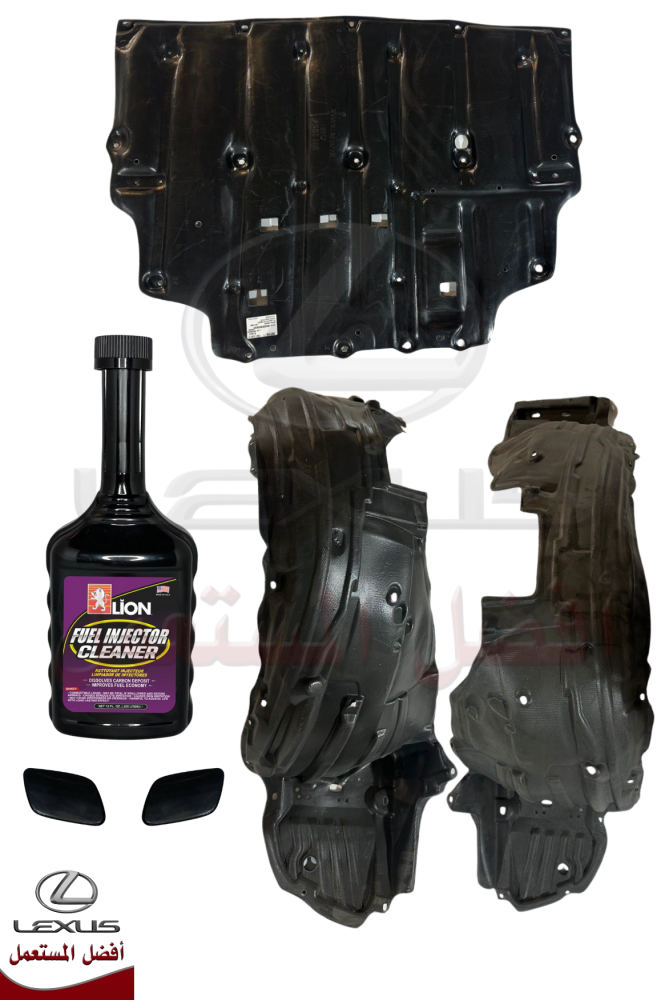 بطانة تحت + بطانات رفارف + غطاء فتحة رشاش + منظف LS430 01-06
