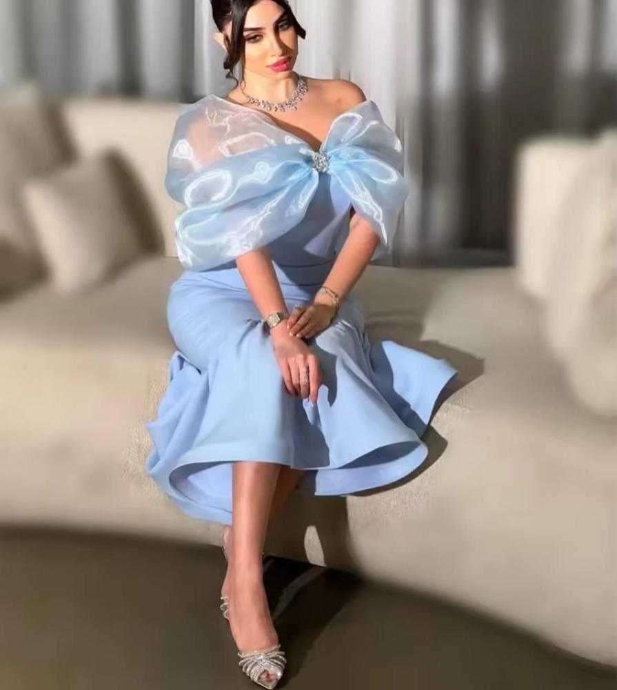 فستان حورية البحر بلمسة حريرية