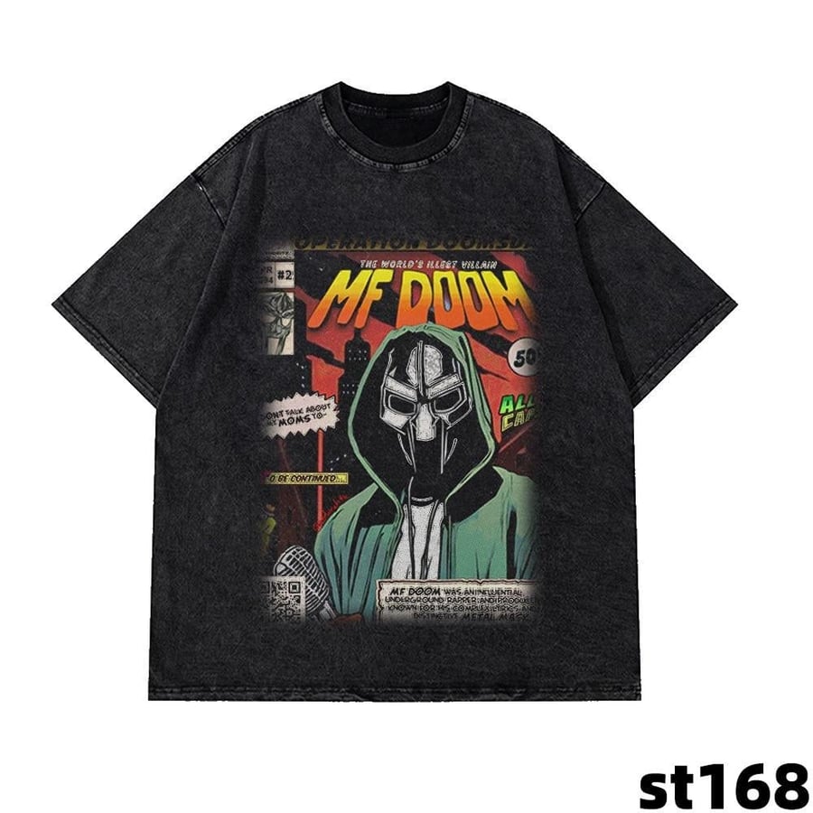Oversized T-shirt MF DOOM