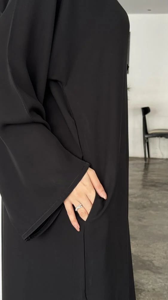 عباية لينا عباية عملية +طرحة + نقابA1