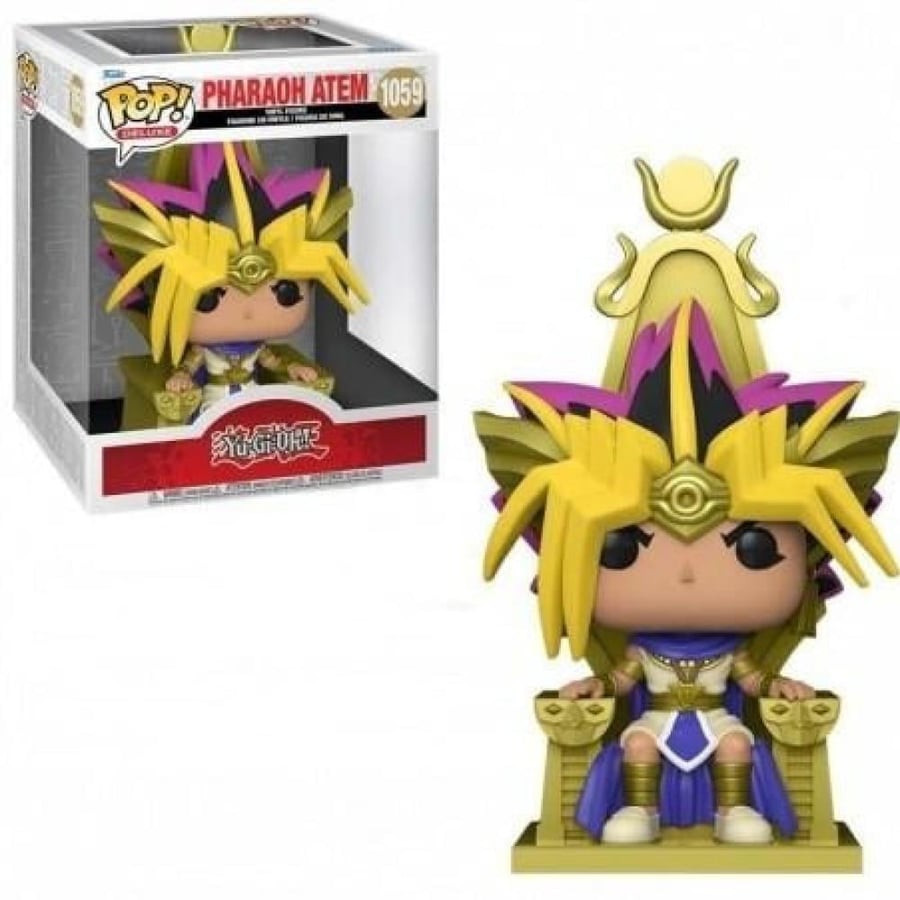 Pop! Deluxe: Yu-Gi-Oh! - Atem Pharaoh Yugi (Metallic) 6 Inch