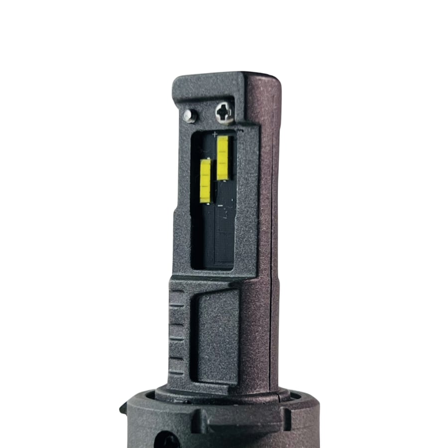 لمبات ليد خطين مقاس H13 بقوة 11000LM 110W لون 6000 كلفن ابيض ثلجي
