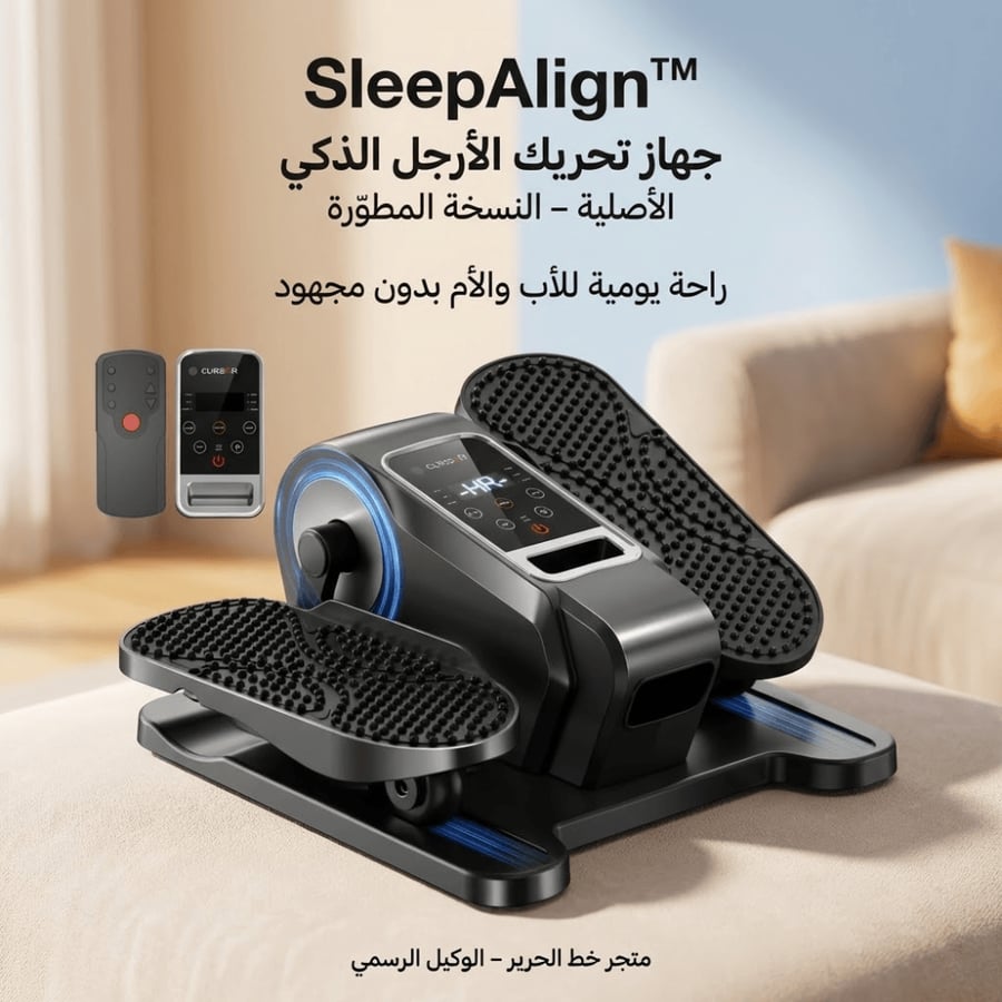 SleepAlign™ – جهاز تحريك الأرجل الذكي (النسخة المطوّرة)