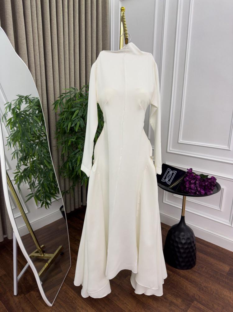 Elegant modest dress