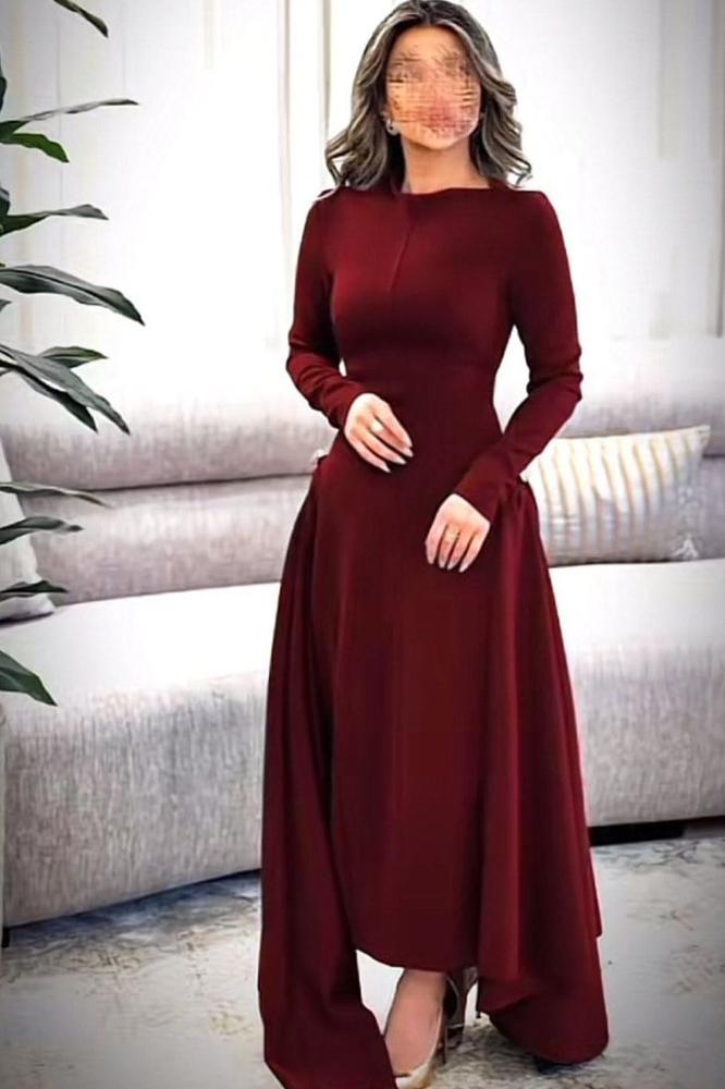 Elegant modest dress