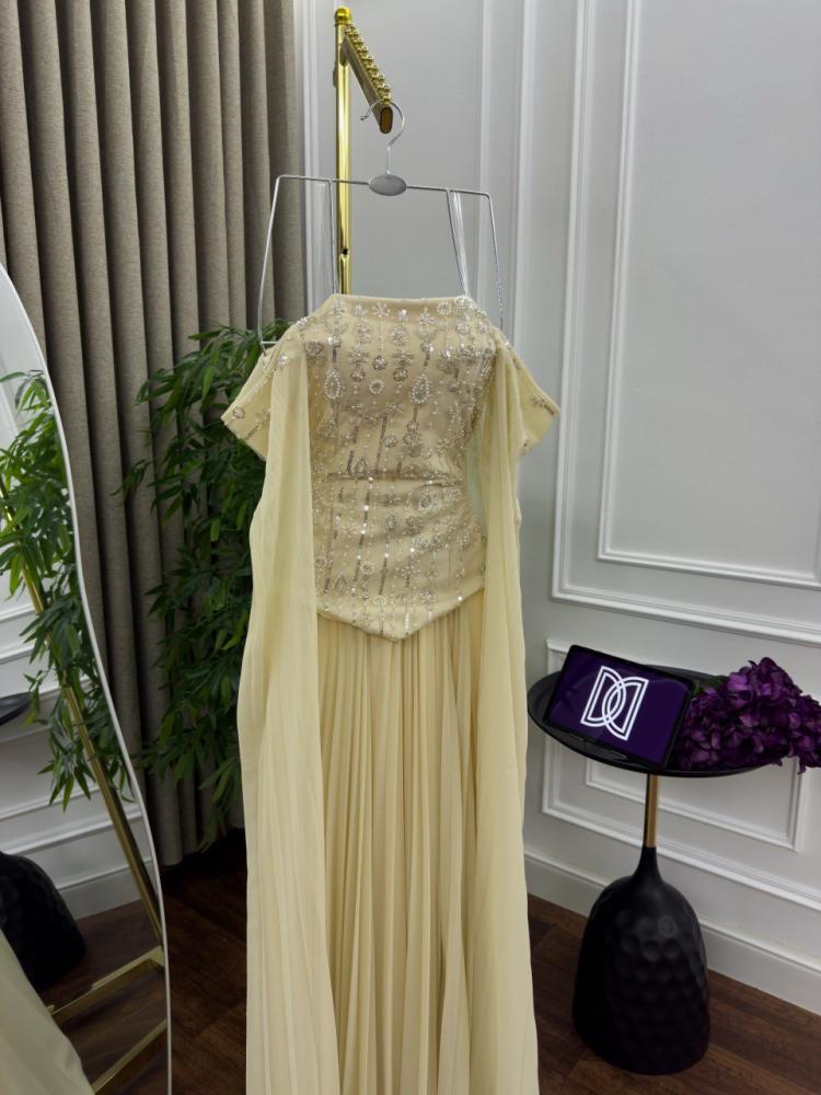 Evening dress chiffon