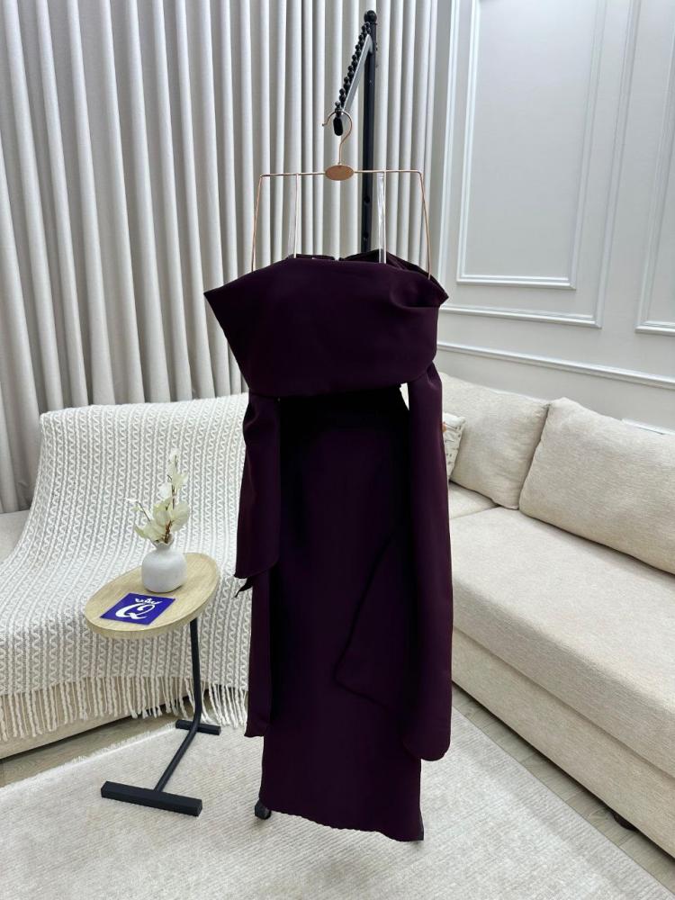 A soft modest dress