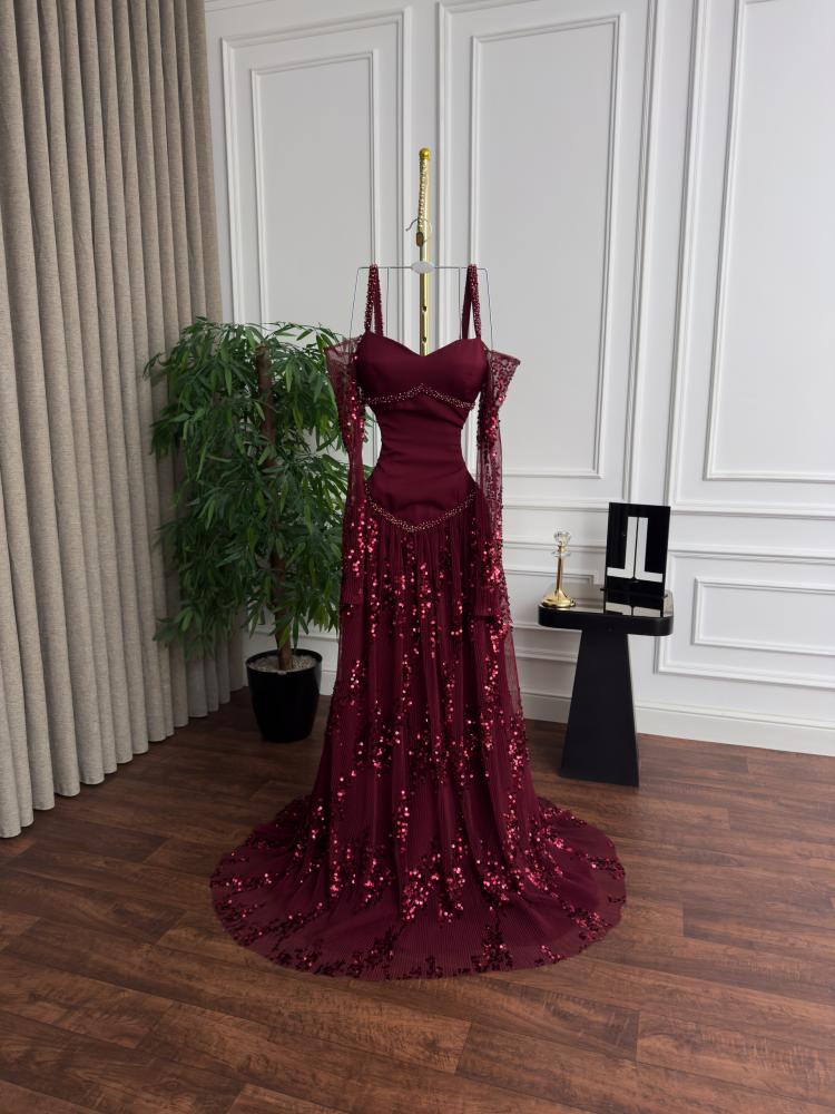 Luxurious embroidered dress