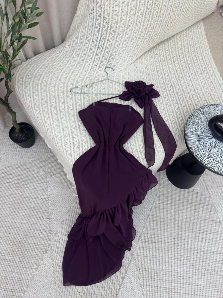 Soft dress in pink color