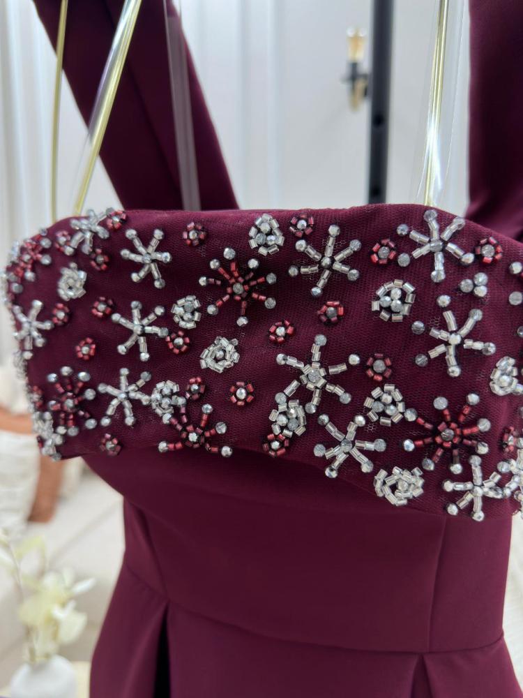 Elegant and sophisticated evening dress