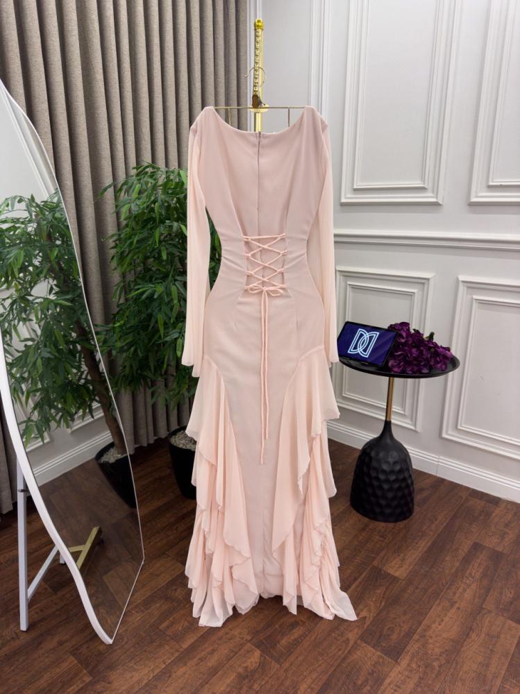 Soft dress in pink color