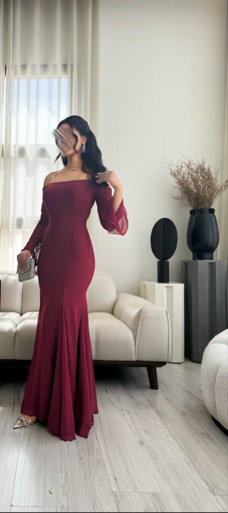 Soft dress, Georgette, double circle