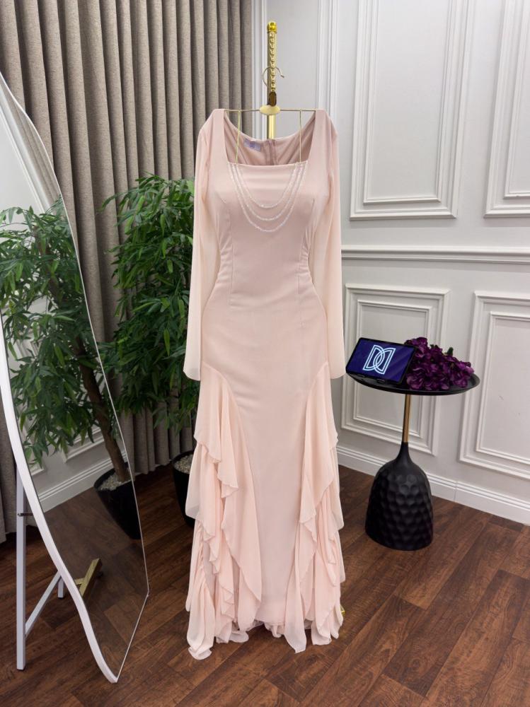 Soft dress in pink color