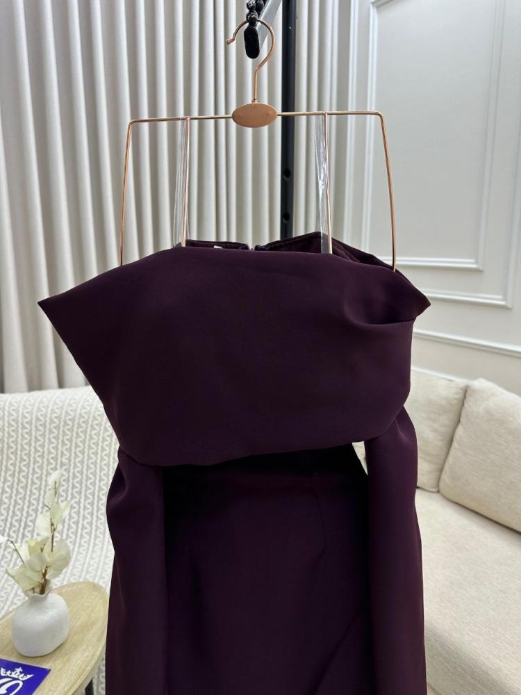 A soft modest dress