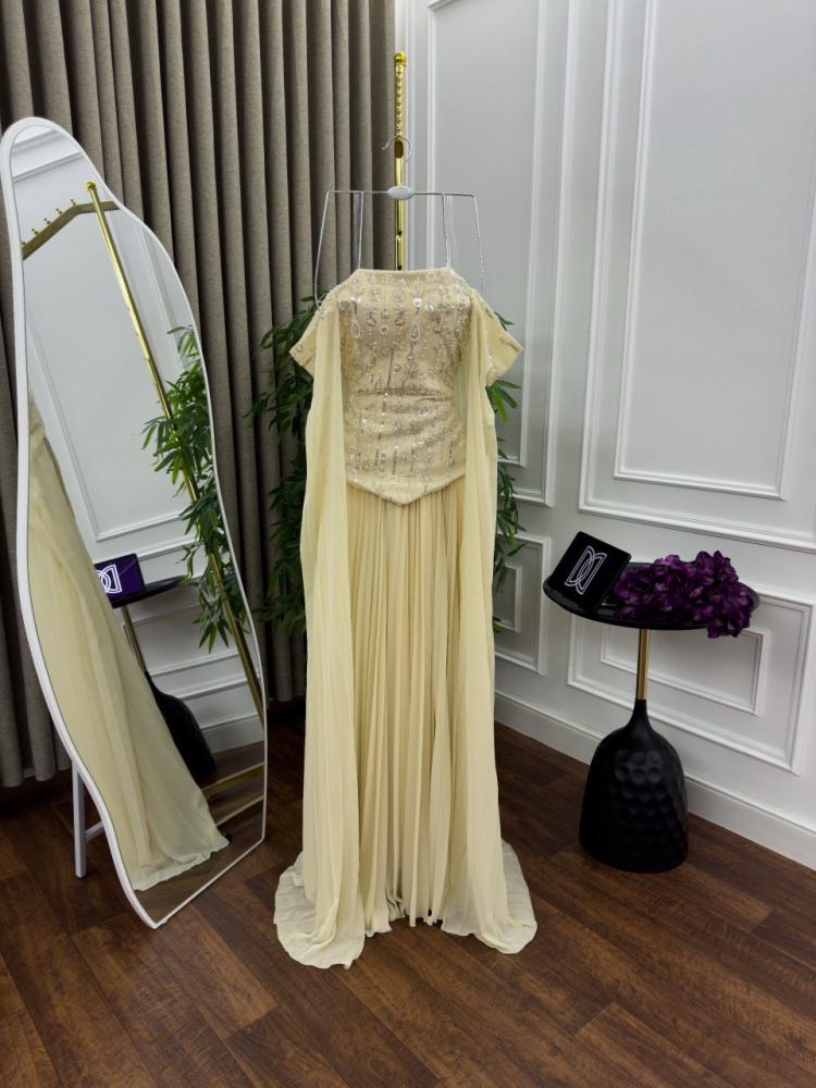 Evening dress chiffon