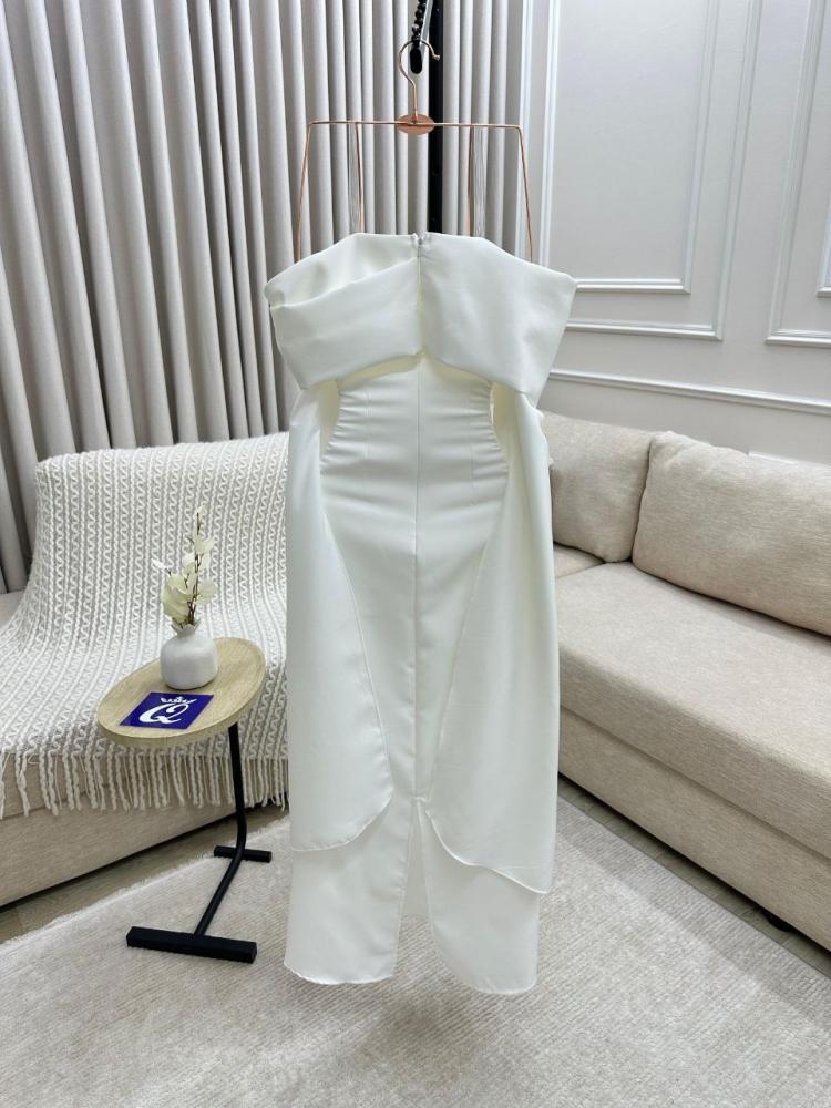 A soft modest dress