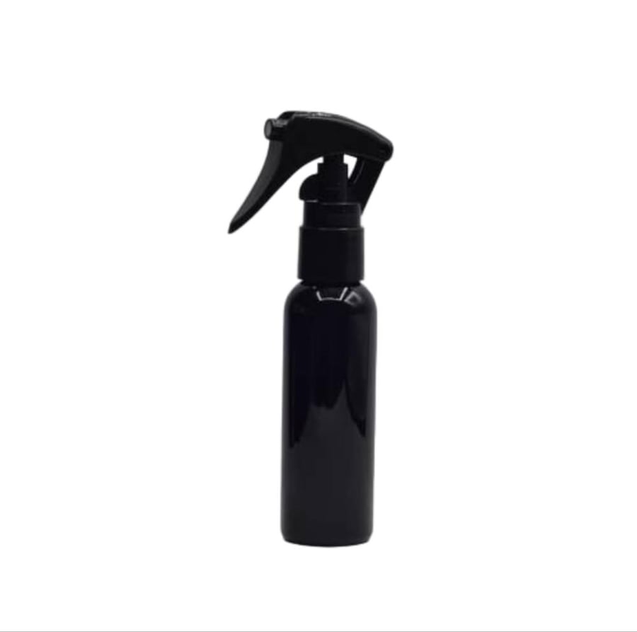 مرش 60مل أسود مع بخاخ قوس اسود