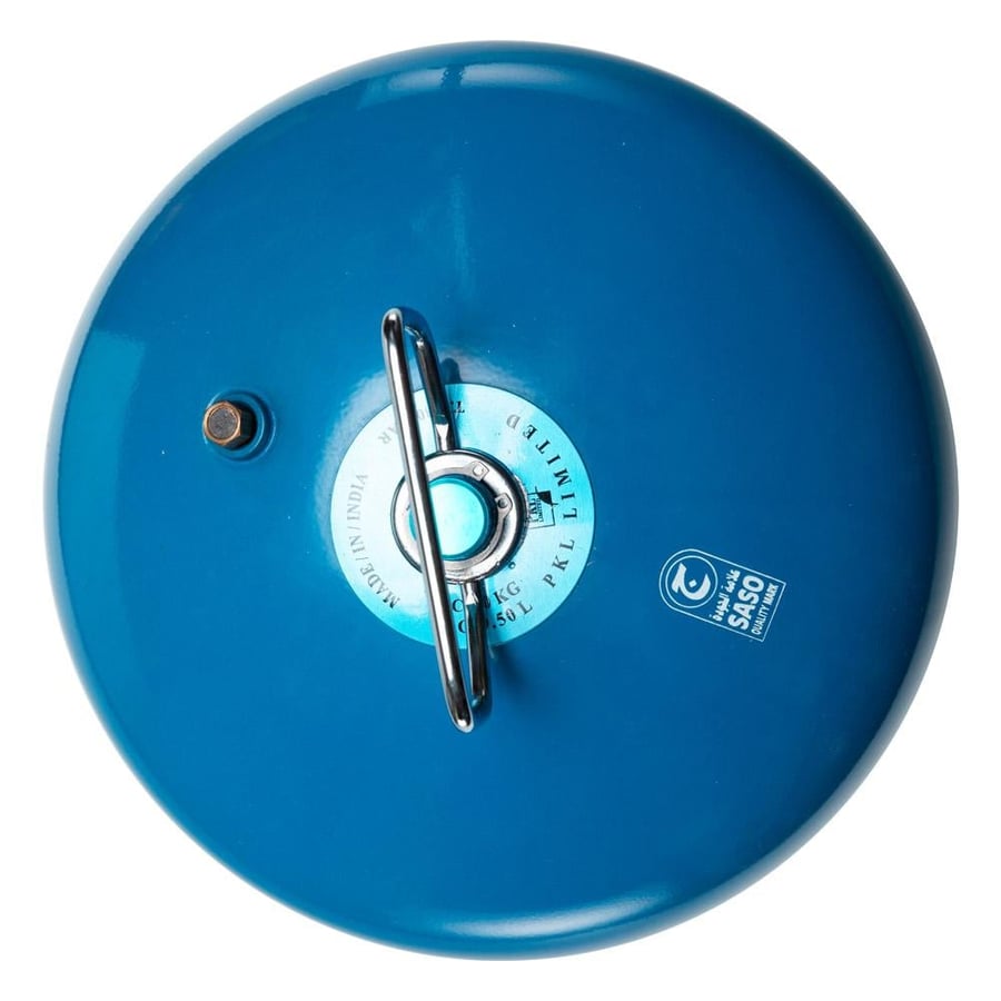 Gas cylinder for trips Indian refillable, gas bottle for trips, blue, capacity 0.5 kg