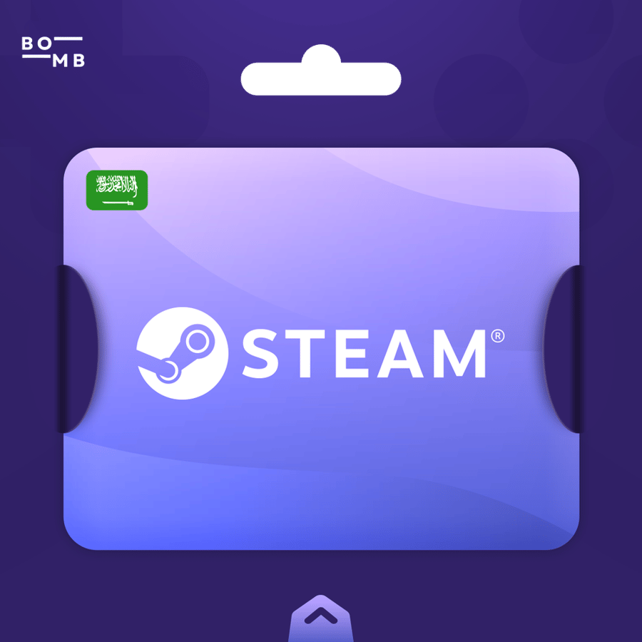 بطاقة ستيم 100 ريال المتجر السعودي | Steam KSA Wallet